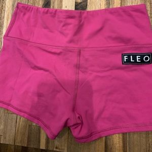 Fleo High Rise Original Hot Pink Size Medium EUC